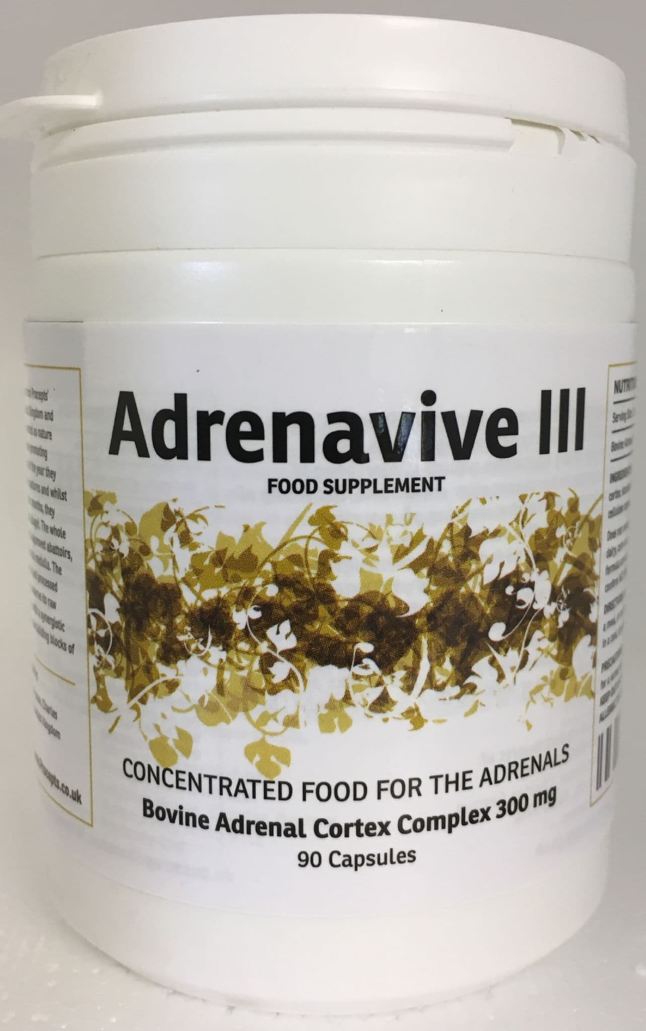 Adrenavive III by Procepts Nutrition Bovine Adrenal Cortex Complex