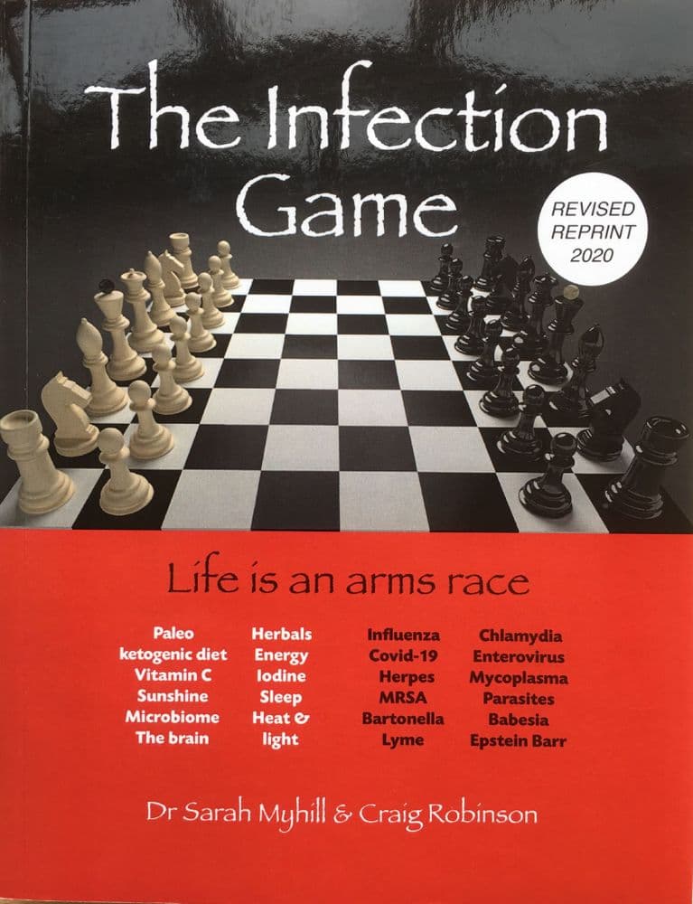 BOOK - The Infection Game - Life is an arms race - Revised Reprint 2020 -ONE COPY - to UK -