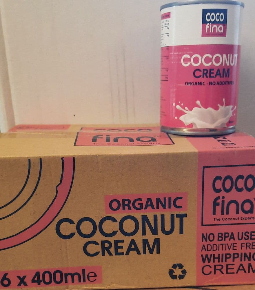 Coconut Cream (Cocofina) 400ml (Box of 6 tins)