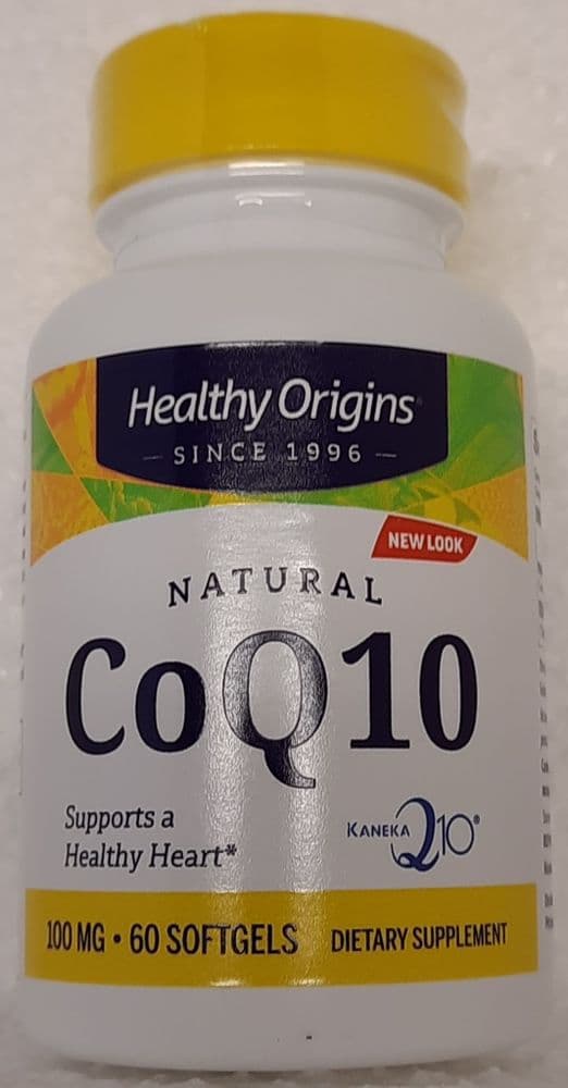 CoQ10 100mg x 60 (Healthy Origins)