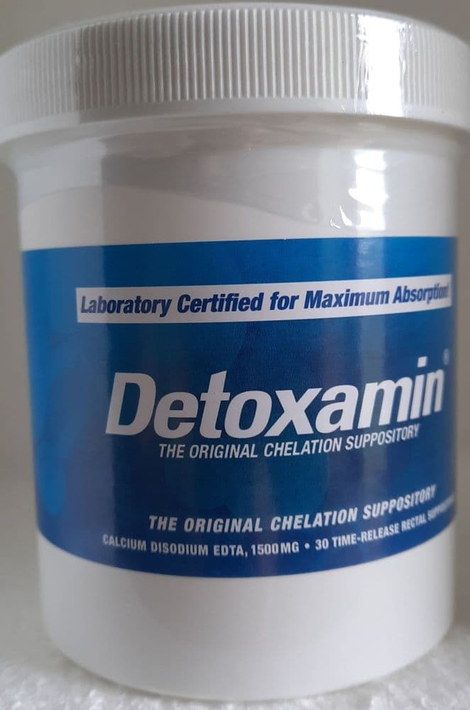 Detoxamin 1500mg, 30 suppositories