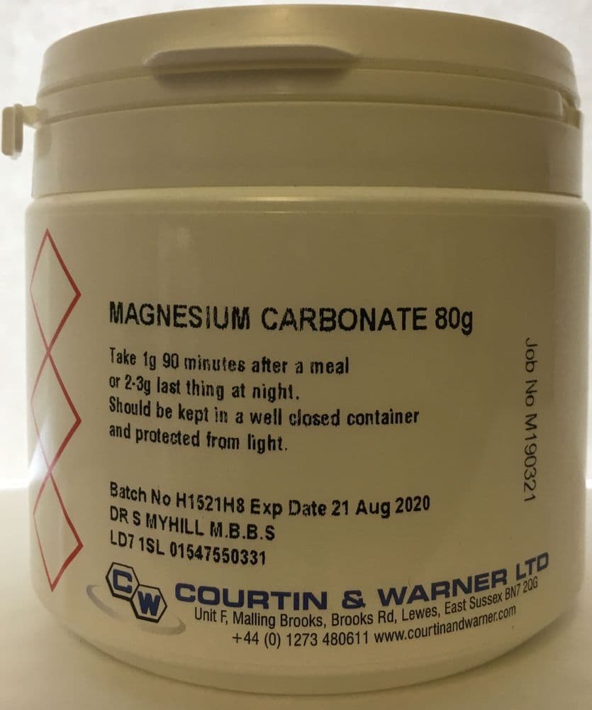 Magnesium Carbonate powder 80g
