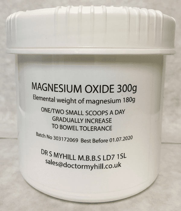 Magnesium Oxide powder 300 grams