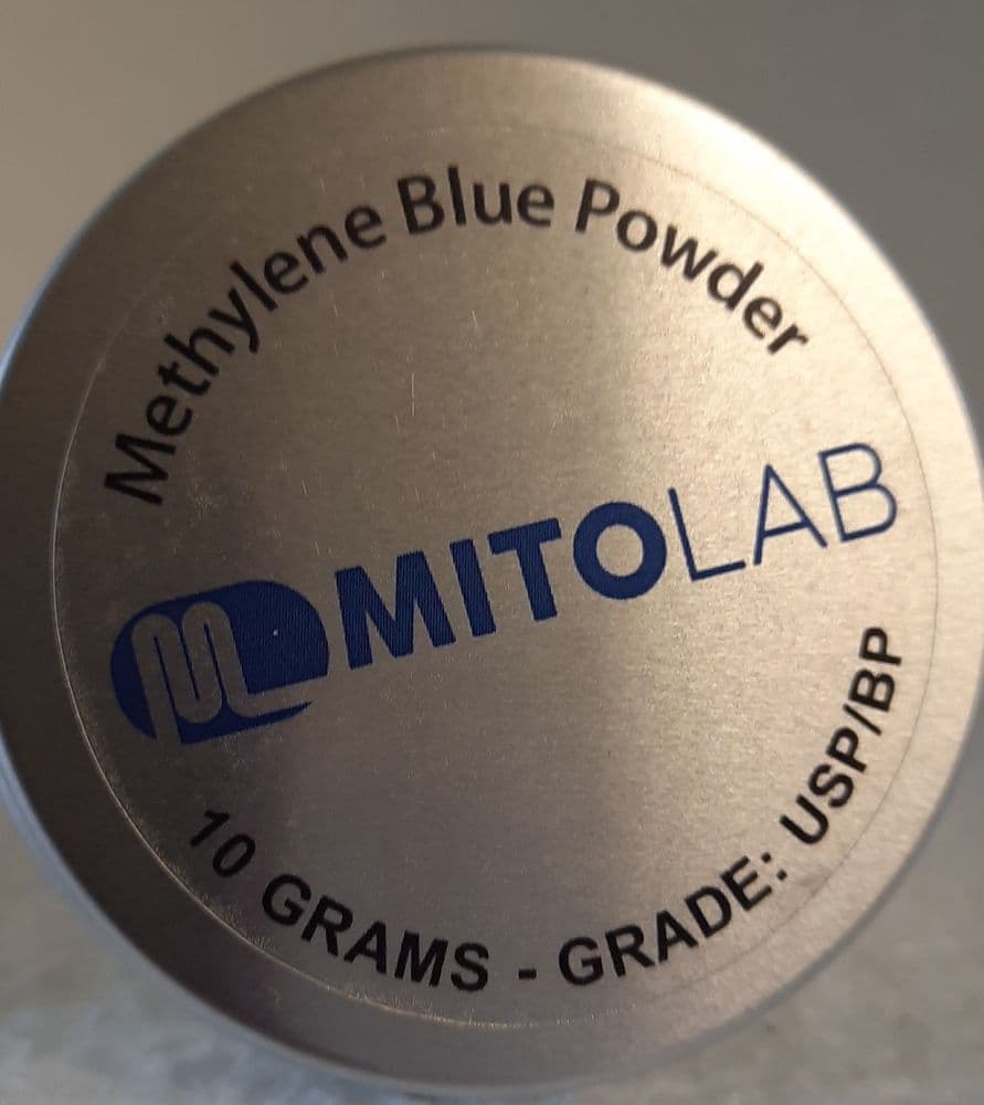 Methylene Blue powder 10g PLUS SYRINGE