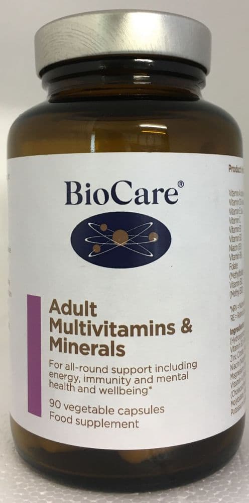 Multivitamins & Minerals by BioCare 90 CAPS