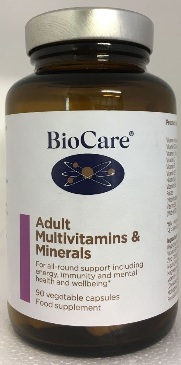 Multivitamins & Minerals by BioCare 90 CAPS
