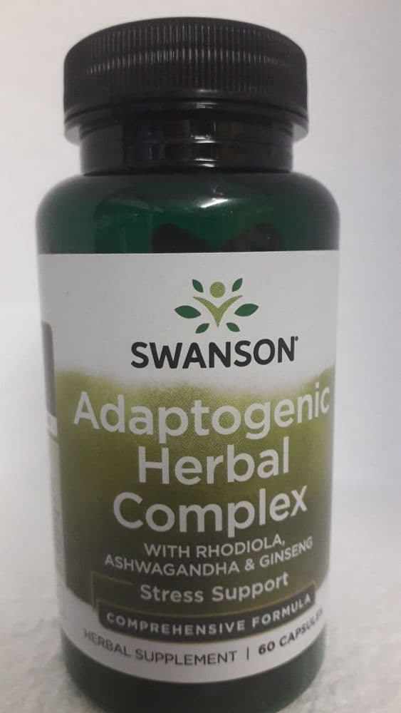 Rhodiola Ashwagandha Ginseng Complex (60 caps)
