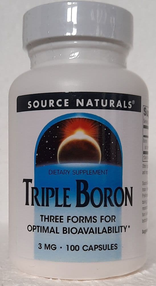 Triple Boron 3mg, 100 caps