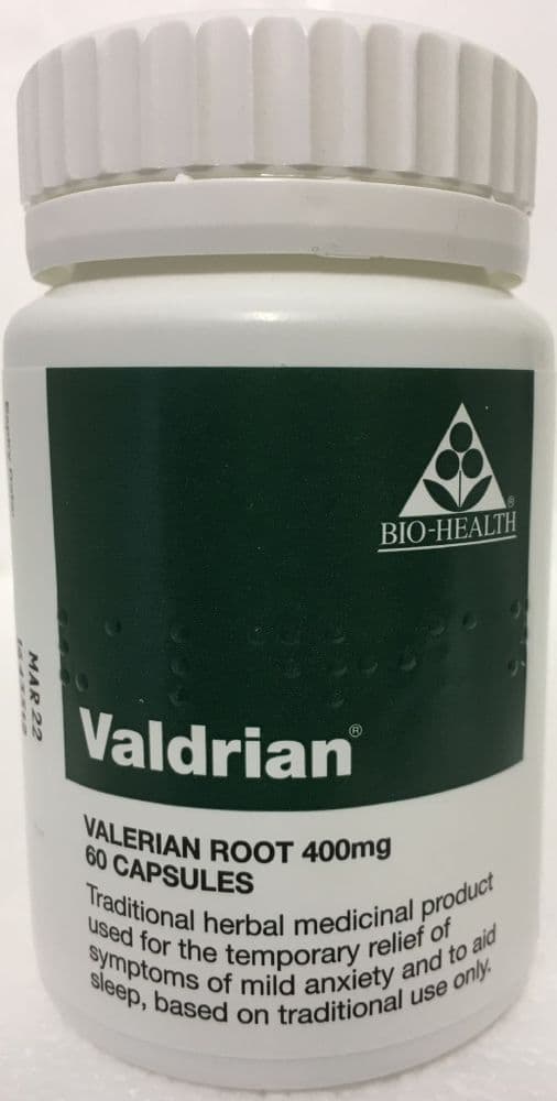 Valerian Root 400 mg 60 capsules