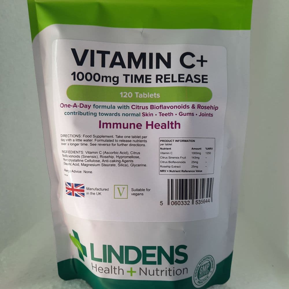 Vitamin C 1000mg (120 tablets) Timed release