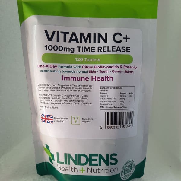 Vitamin C 1000mg (120 tablets) Timed release