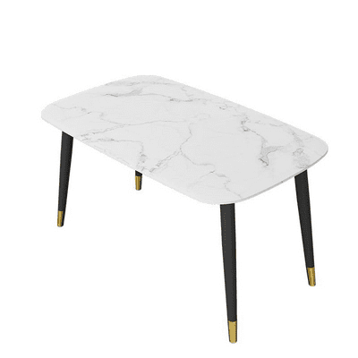 Alexander  Marble Dining Table White