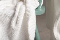 Ally Throw Polyester, White , 170x130