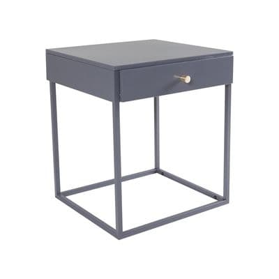 Bakal , Bedside Table , Light Grey