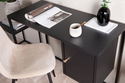 Bakal  Desk , Black