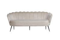 Calais 3-Seat Sofa Beige