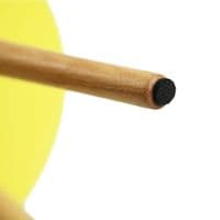 Capri Round Tray Table, Matte Yellow 50cm