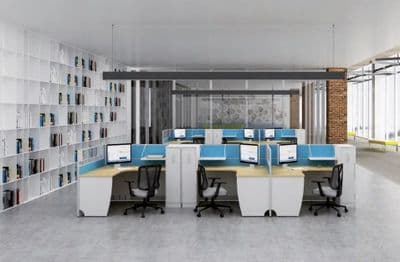 Combination office desk work station ASTON6040-ZYZ-009