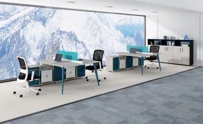 Conbination office desks work stations RECO-ZYZ-A01-4