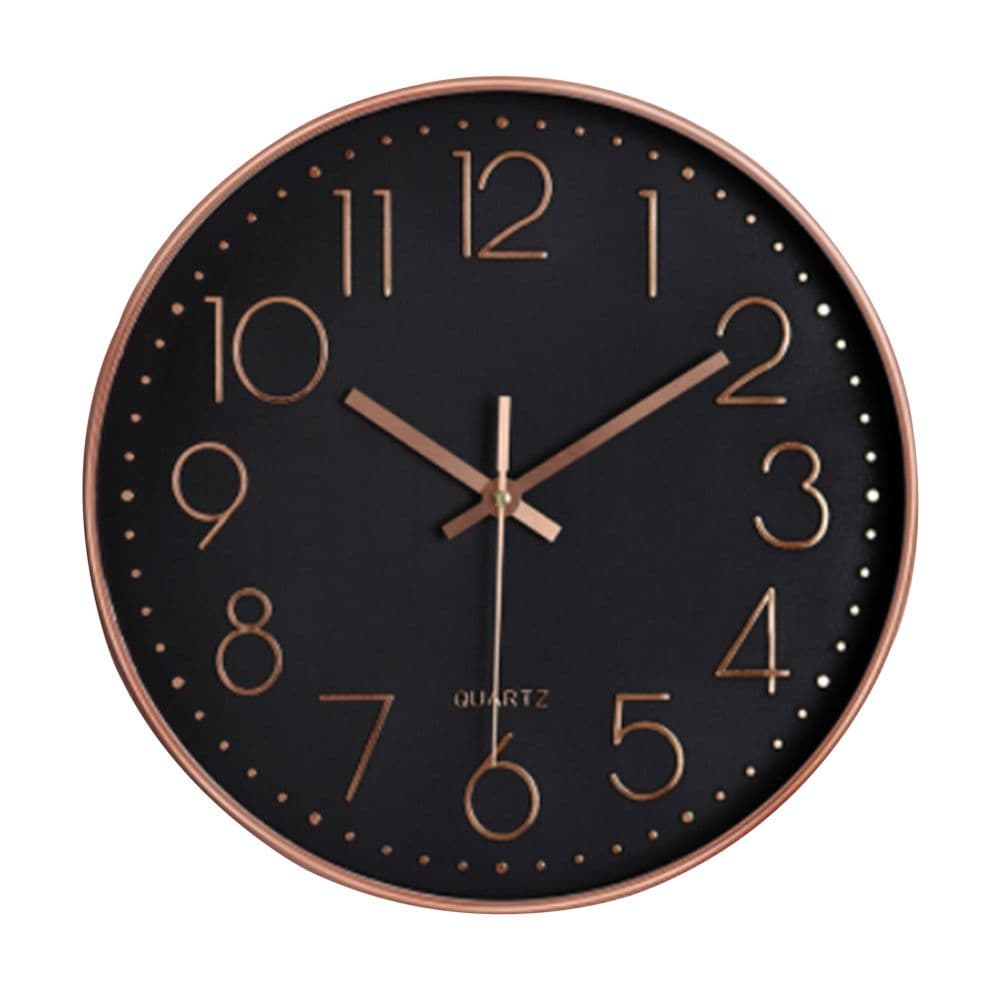 Contemporary Rose Gold Clock
