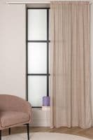 Elena Curtain Polyster, Beige ,240x135