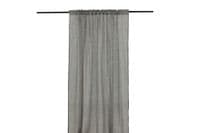 Elena Curtain Polyster , Black , 290x135