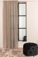 Elena Curtain Polyster, Brown , 290x135