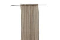 Elena Curtain Polyster, Brown , 290x135