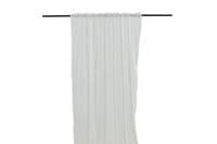 Elena Curtain Polyster, White ,240x135