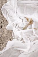 Elena Curtain Polyster, White ,240x135