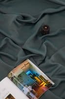 Evelyn Curtain Polyester blackout , Aqua , 135x240