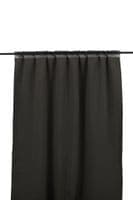 Evelyn Curtain Polyester blackout , Dark grey , 135x240