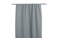 Evelyn Curtain Polyester blackout , Light grey , 135x240