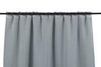 Evelyn Curtain Polyester blackout , Light grey , 135x240
