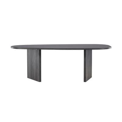 Grönvik Oval Dining Table 220x100cm -Black