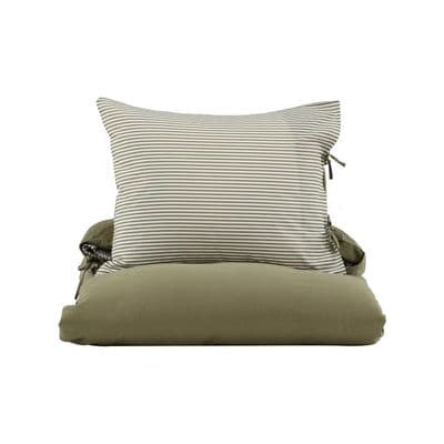 Jenna Bed Set cotton , Green ,150x200