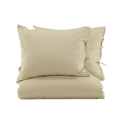 Jenna Bed Set cotton , Light Green ,240x220