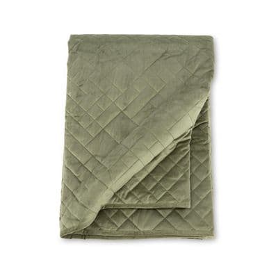 Jilly Bedspread Polyester ,Green , 260x80