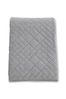 Jilly Bedspread Polyester, Light grey, 150x80