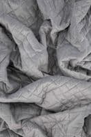 Jilly Bedspread Polyester, Light grey, 260x80