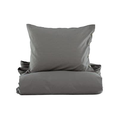 Joar Bed Set Cotton , Brown , 150x200