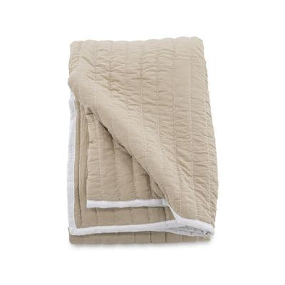 Juni Bedspread Microfiber , Beige , 180x260