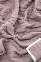 Juni Bedspread Microfiber , Light pink , 180x260