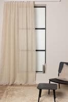 Kaya Curtain Polyester, Beige , 140x240