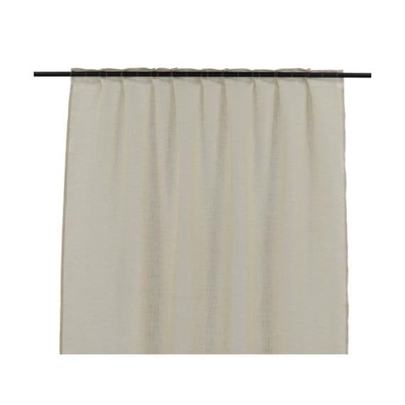 Kaya Curtain Polyester, Beige , 140x240
