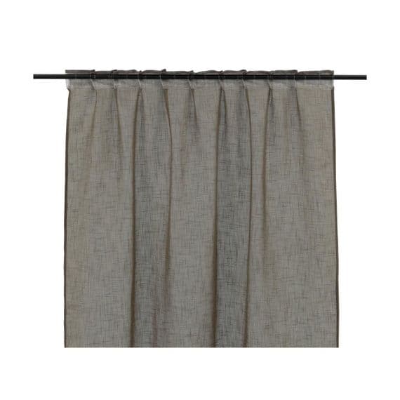 Kaya Curtain Polyester , Brown , 140x240