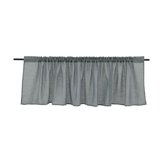 Kaya Curtain Polyester, Grey , 55x250