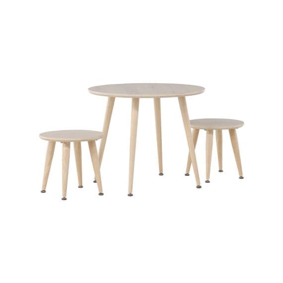 Kids Table Set Table Set , Whitewash