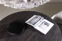 Lanzo Round Dining Table 120cm - Mocca