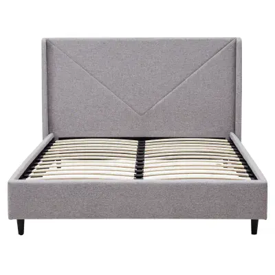 Leonie Grey Doublesize Upholstered Bed